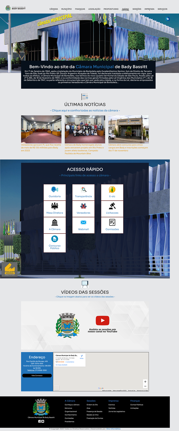 Visualize fotos Tipo: Tipo de Galeria / Descrição: Layouts - SINO INFORMÁTICA